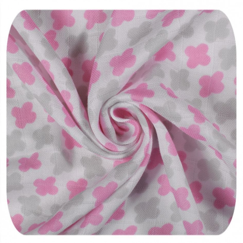 Xkko Bambusové pleny - Scand. Pink