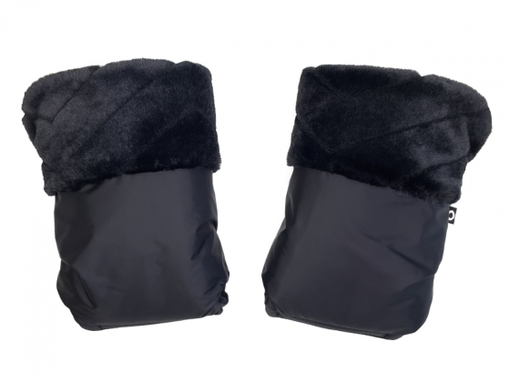 Rukavice Pinkie Fur Black