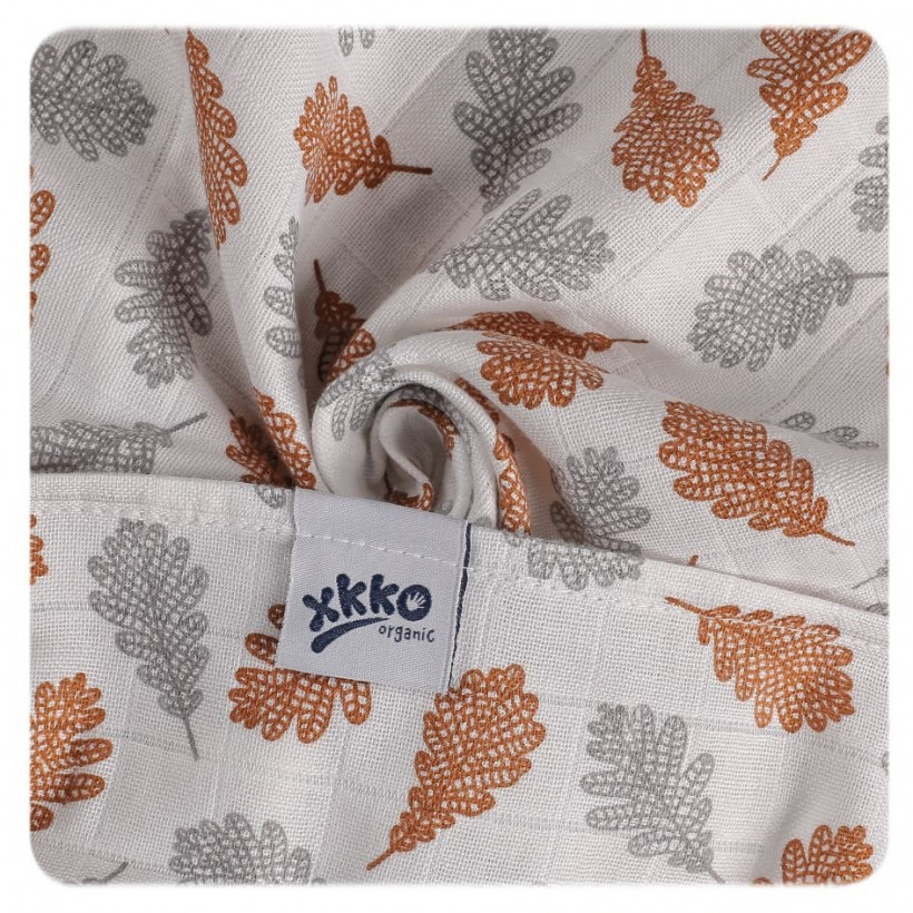 Xkko Organic Bio pleny 70x70 Staré časy - Dub