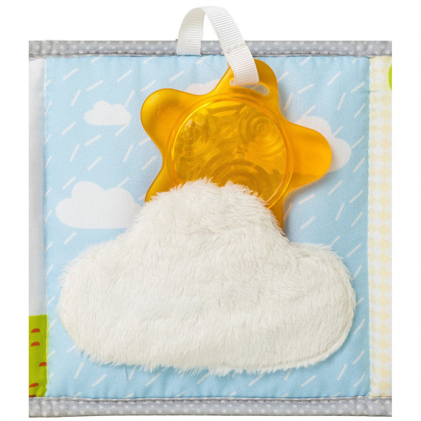 Textilní oboustranná knížka 