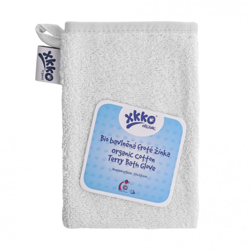 BIO bavlněná froté jemná žínka 