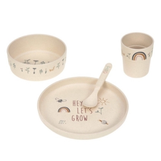 LÄSSIG Dish Set PP/Cellulose Garden Explorer